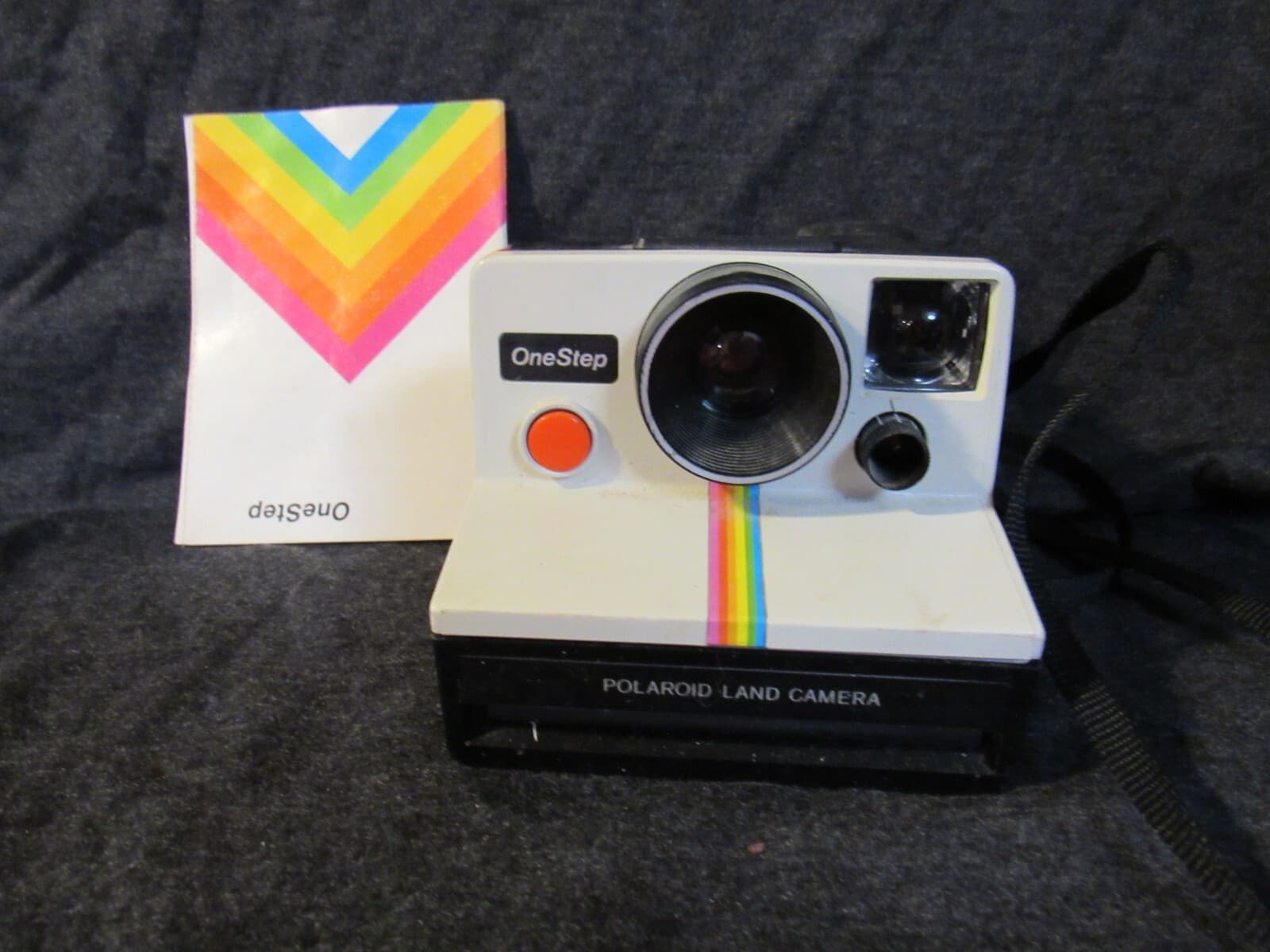 Vintage 1970s Polaroid OneStep Instant Land Camera White U41J