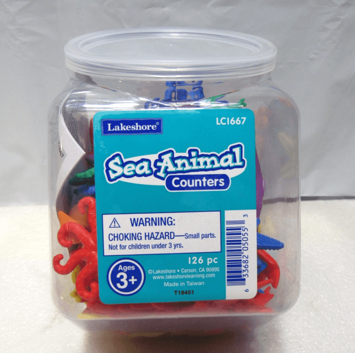 Lakeshore Sea Animal Counters Math Manulipitives Homeschool Pre School (W48J)