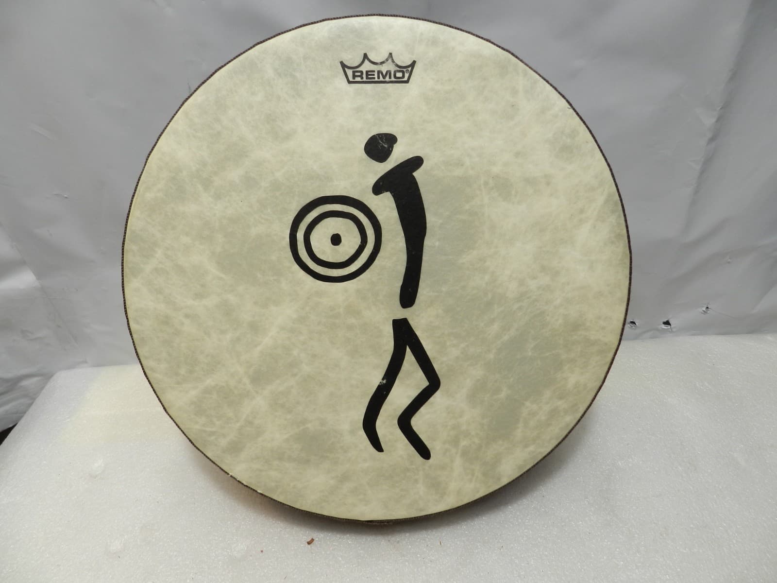 REMO 10" Frame Hand Drum Wood Walnut 10" x 2" Percussion (C55S)