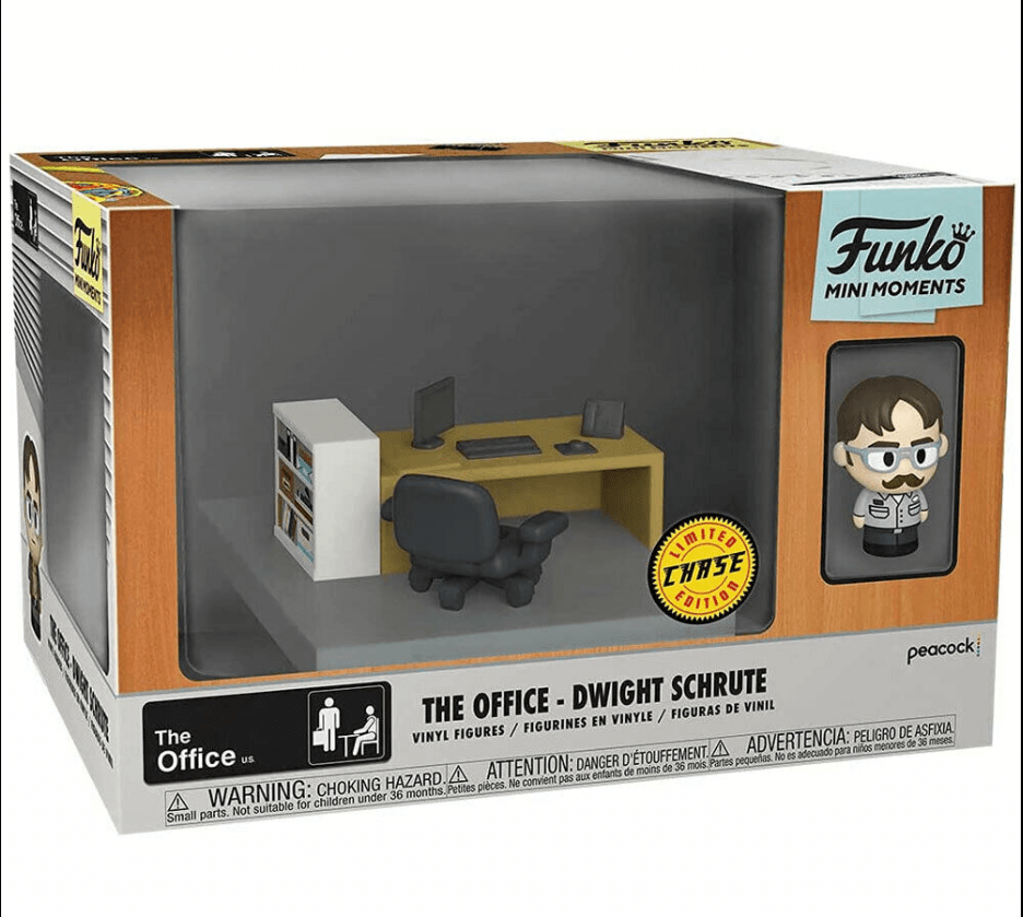 Funko! Mini Moments The Office Dwight Schrute CHASE Vinyl Figure