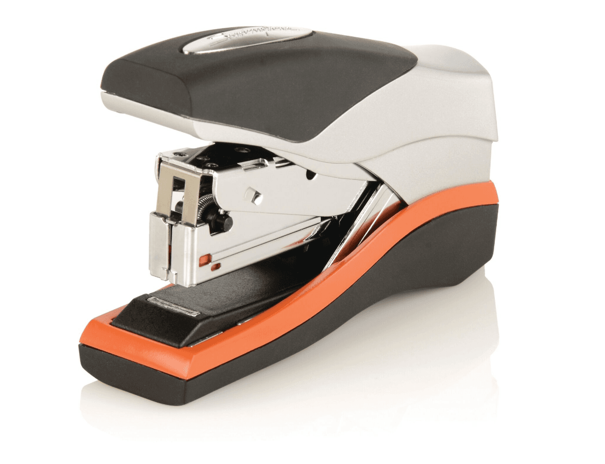 Swingline Optima 40 Compact Stapler, Low Force, 40 Sheets, Black/Silver G59K