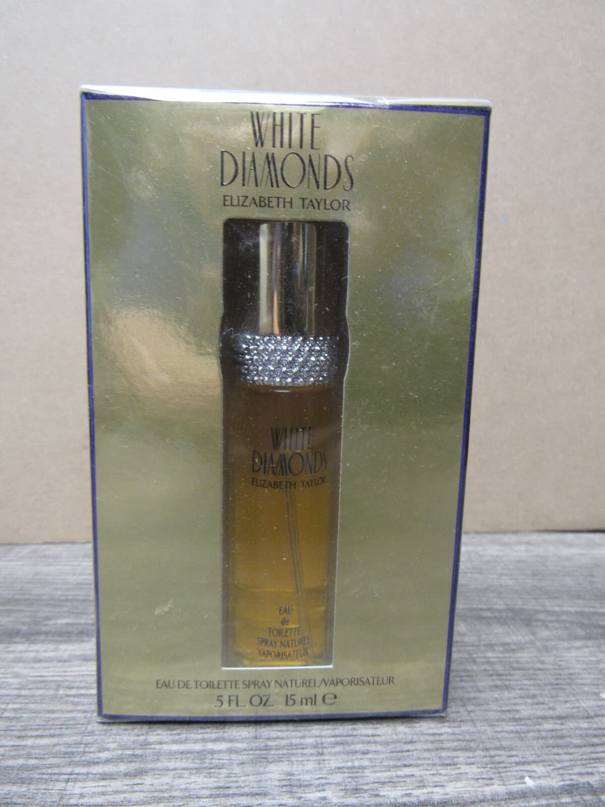 Sealed White Diamonds Eau de Toilette Spray .5 oz Elizabeth Taylor Perfume K8
