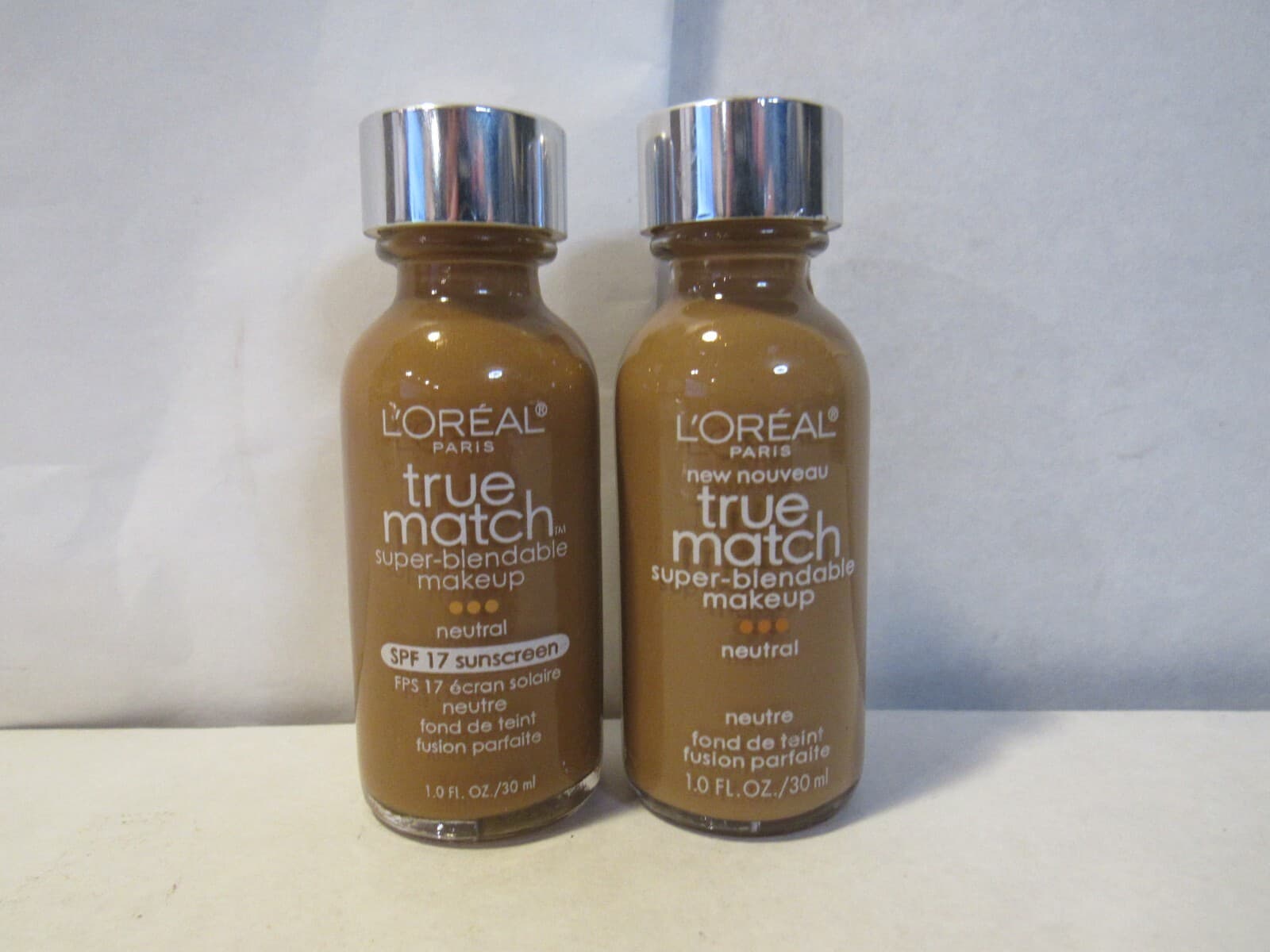 2 L'Oreal Pairs True Match Super Blendable Makeup n8 Cappuccino i52K