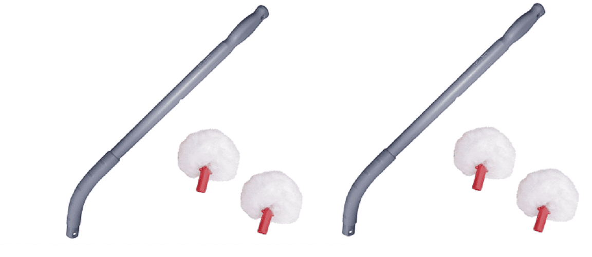 2 - Unger BSCOR 26" Toilet Swab Plastic with Handle Commercial/Professional Y39K