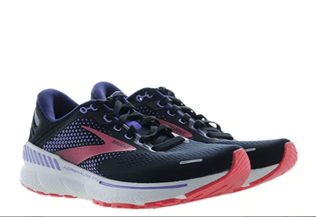 Brooks Women’s Adrenaline 22 Black/Pink Athletic Running Shoes Sz 9.5 US J24K