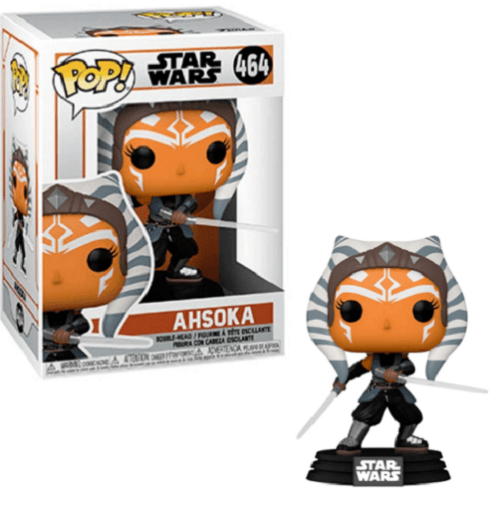 Star Wars Mandalorian Pop! Ahsoka #464 with Sabers