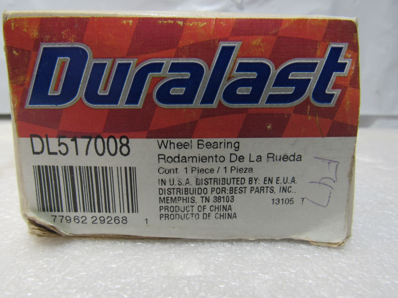 Duralast Wheel Bearing DL517008 New (V60M)