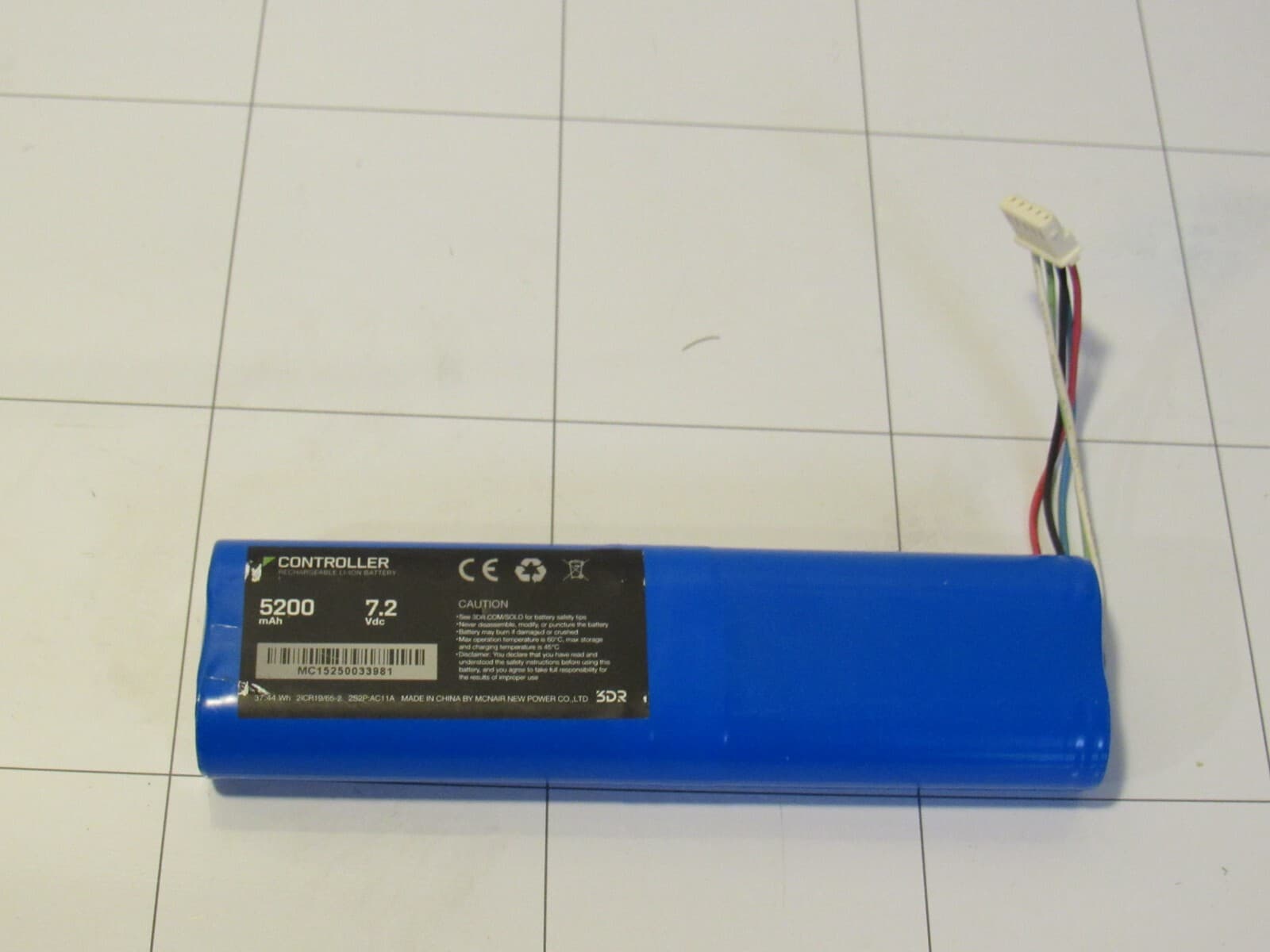 3DR Extended Battery for Solo Transmitter 5200 mAh (Radio Controller) C30M