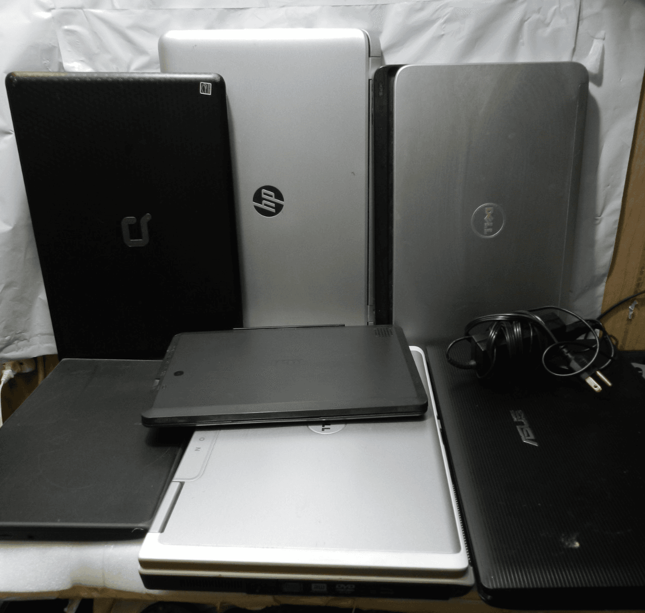 7 Laptops Lenovo HP Dell Asus Mixed Brands (L3K)