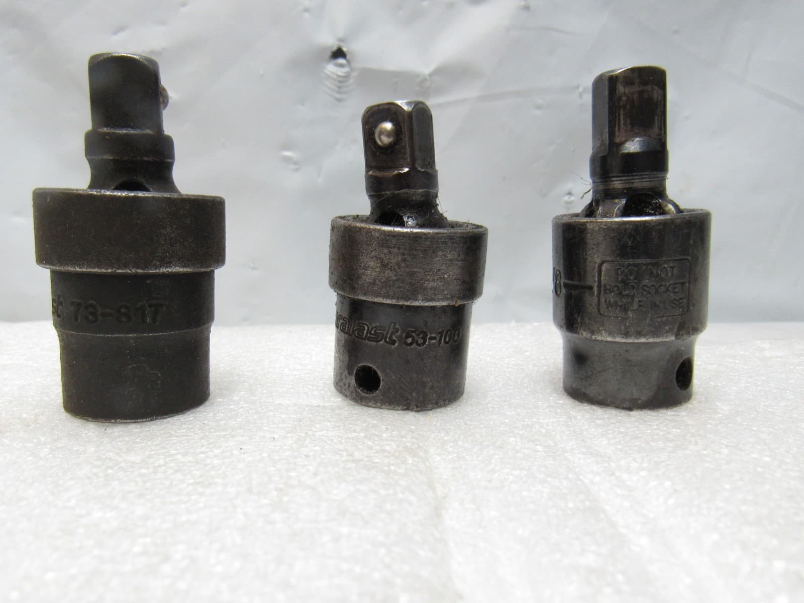 Duralast 53-100 & 73-817 3/8" DRIVE UNIVERSAL SWIVEL JOINT IMPACT SOCKET J41K