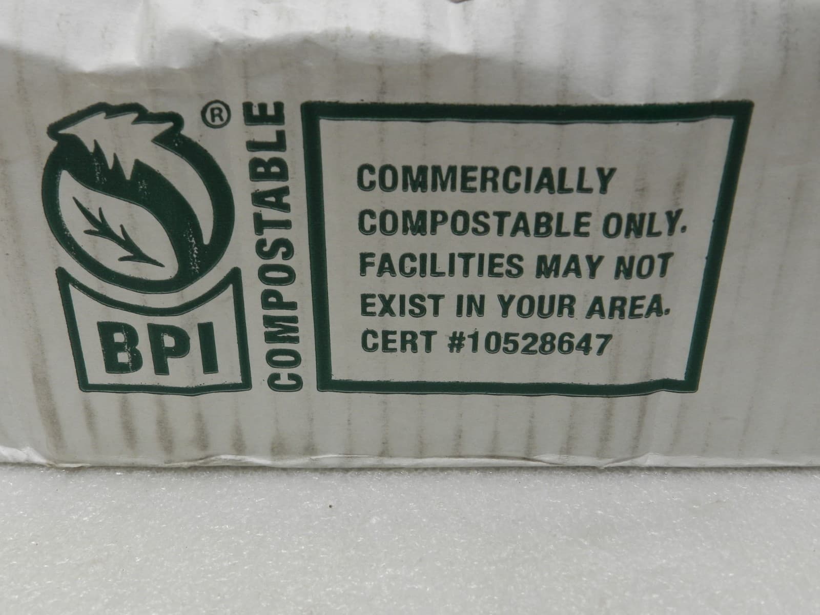 BPI 28x45 1.0mil Compostable Can Lliners 011029678 5 Rolls/25pc (B24K)