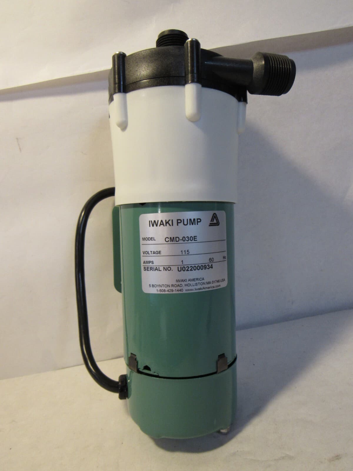 IWAKI CMD-030E Magnet Drive Pump 115V Fasco Motor U62B1 New N81K