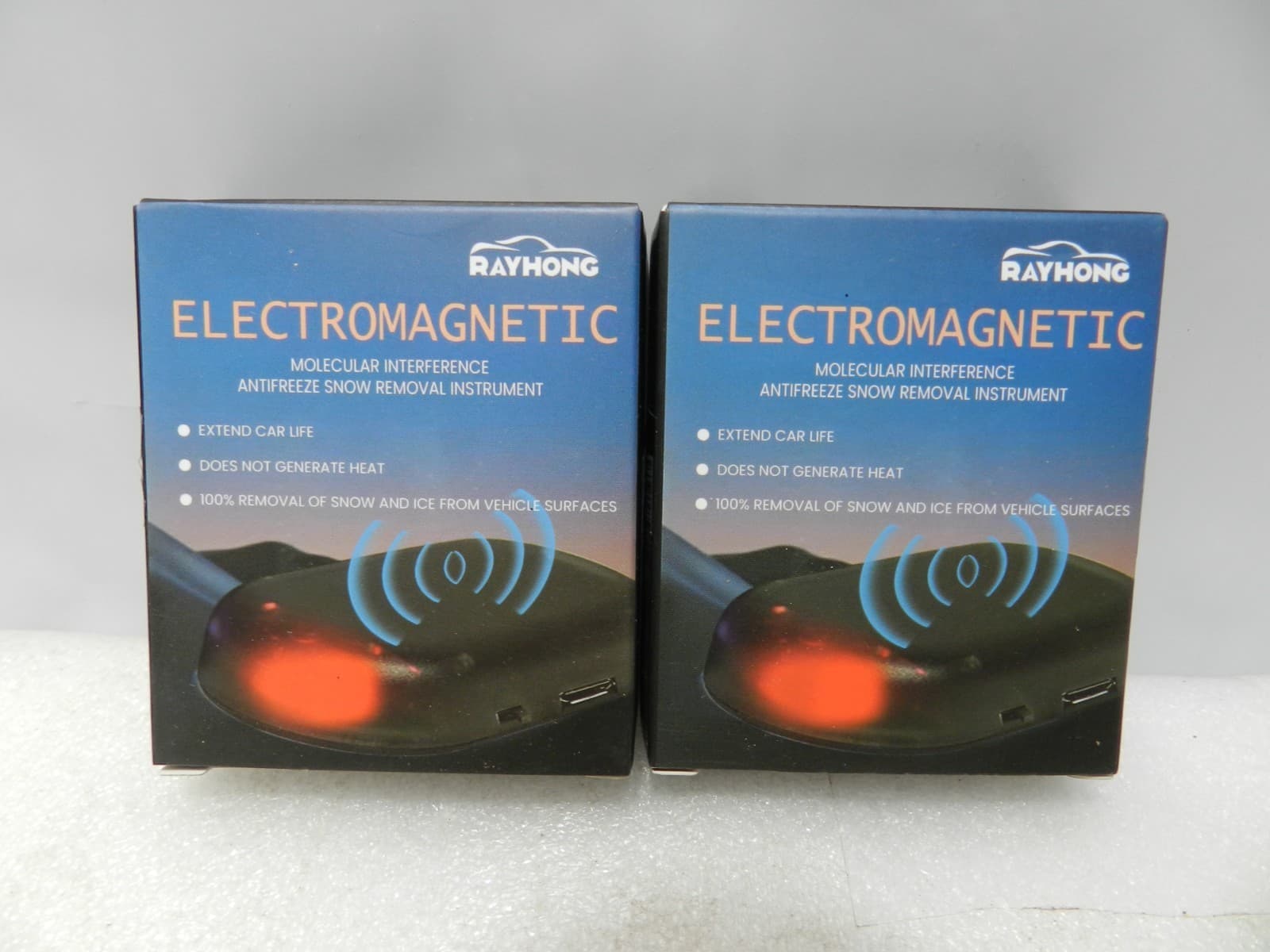 Lot of 2 Rayhong Electromagnetic Antifreeze Snow Removal Device New (L22K)
