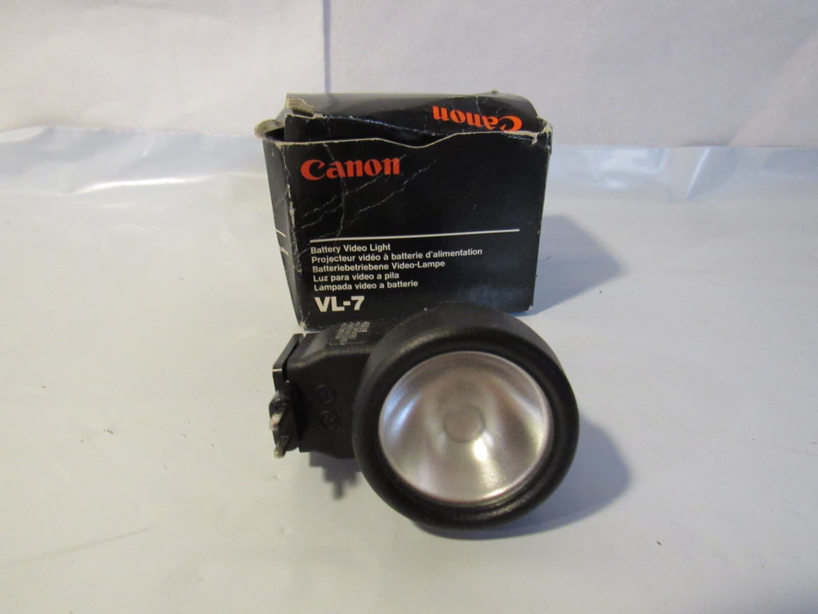 Canon Battery Video Light VL-7 Made in Japan U67J