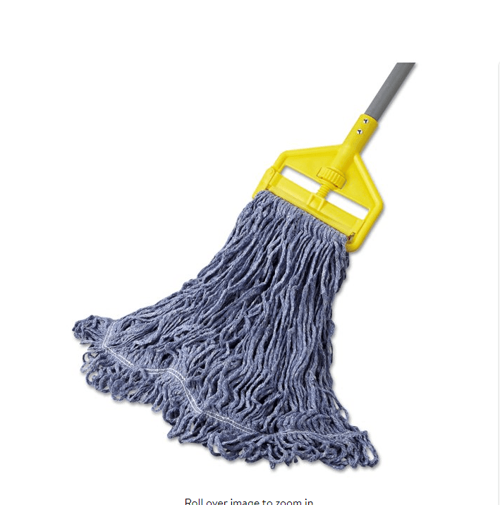 Rubbermaid Super Stitch Mop Head Tailband Large (D21306BL00) M37K