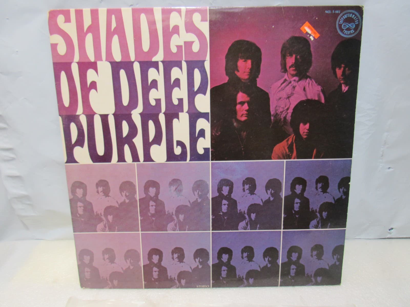 Deep Purple Shades of Deep Purple 1968 Vinyl LP Tetragrammaton T-102 (Y79JJ)