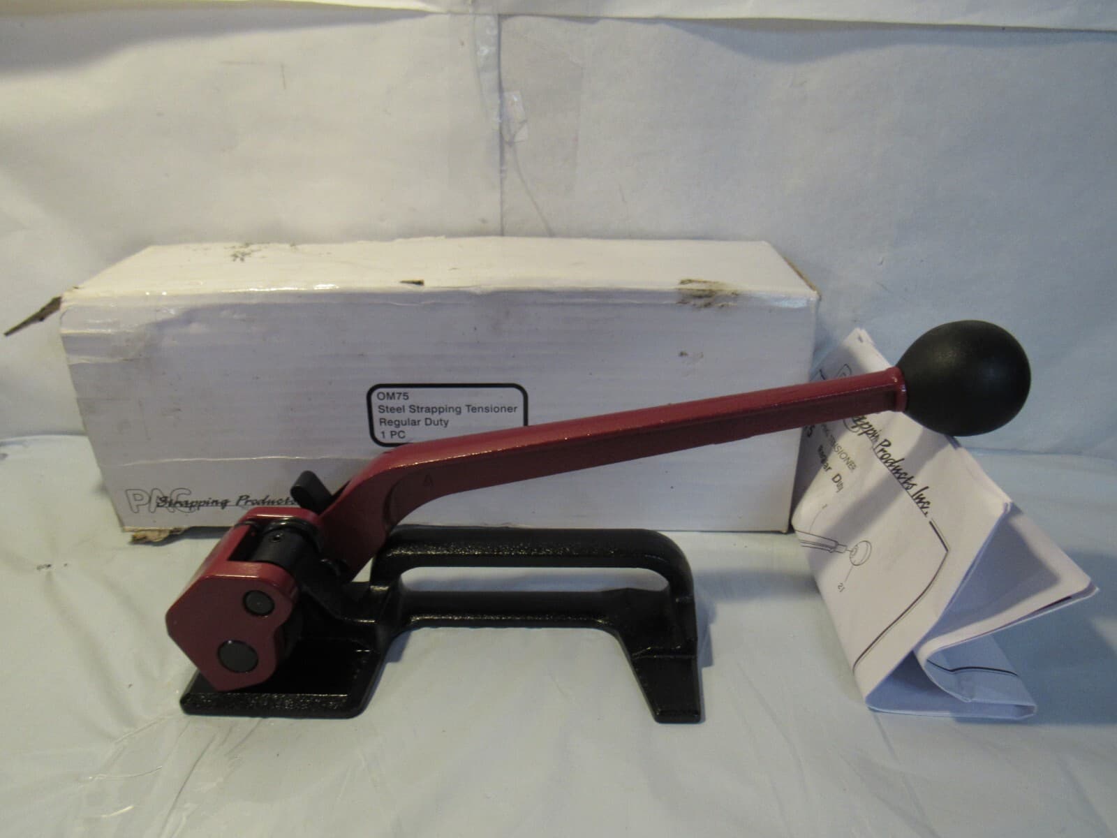 PAC STRAPPING OM75 FEEDWHEEL MANUAL TENSIONER STEEL STRAPPING Z65K