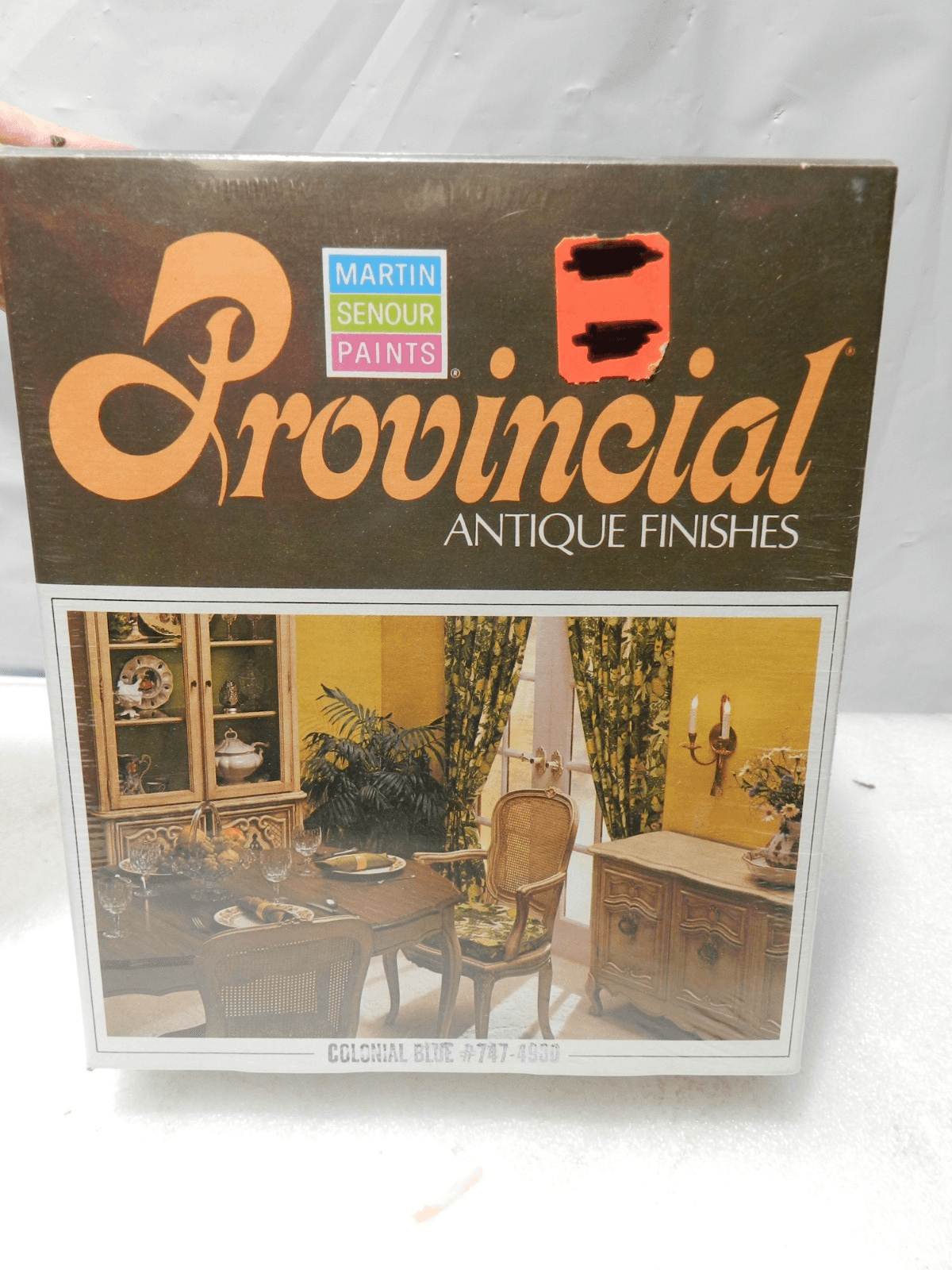 Vintage Martin Senior Paints Provincial Finish Kit Colonial Blue 747-4980 (H21J