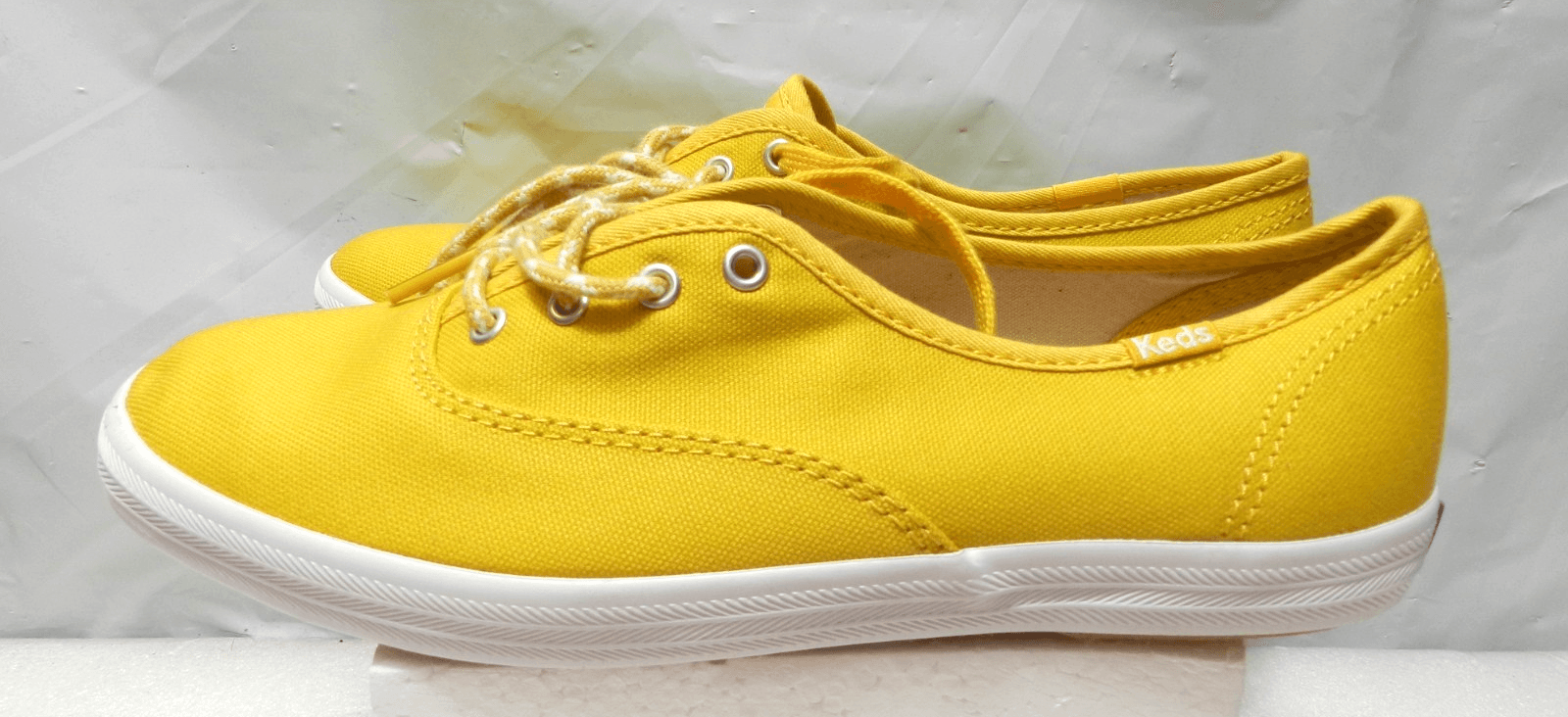 Keds Womens Canvas Yellow Dream Foam Sneakers Size 8 WF63138 (L69M)