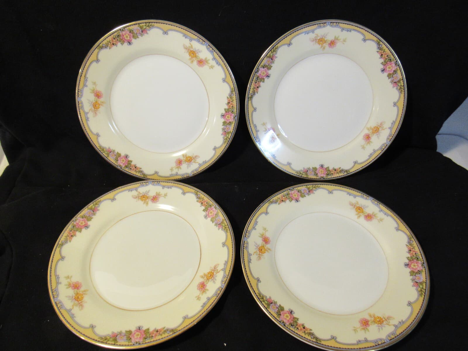 4 NORITAKE OXFORD 5767 Bread And Butter Plate i97K