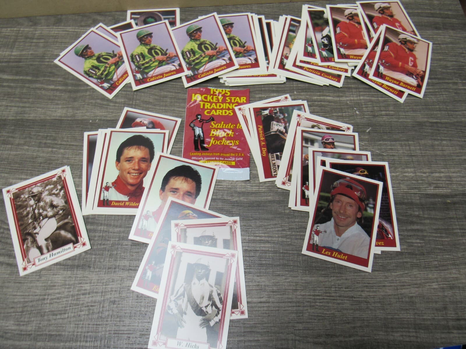 1995 Jockey Cards Horse Racing Lot of 81 cards K