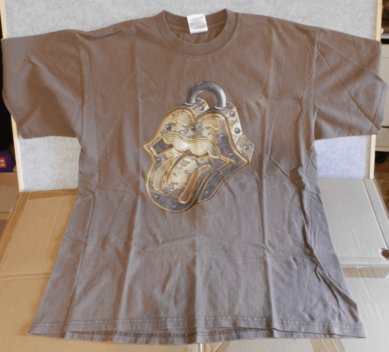 Vintage 1999 Men’s Rolling Stones No Security Tour Band Tee Shirt XL (H31K)