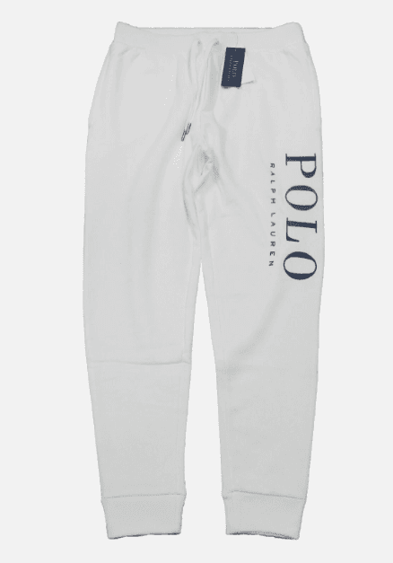Polo Ralph Lauren Men's Small White Logo Embroidered Jogger Pants Z37K