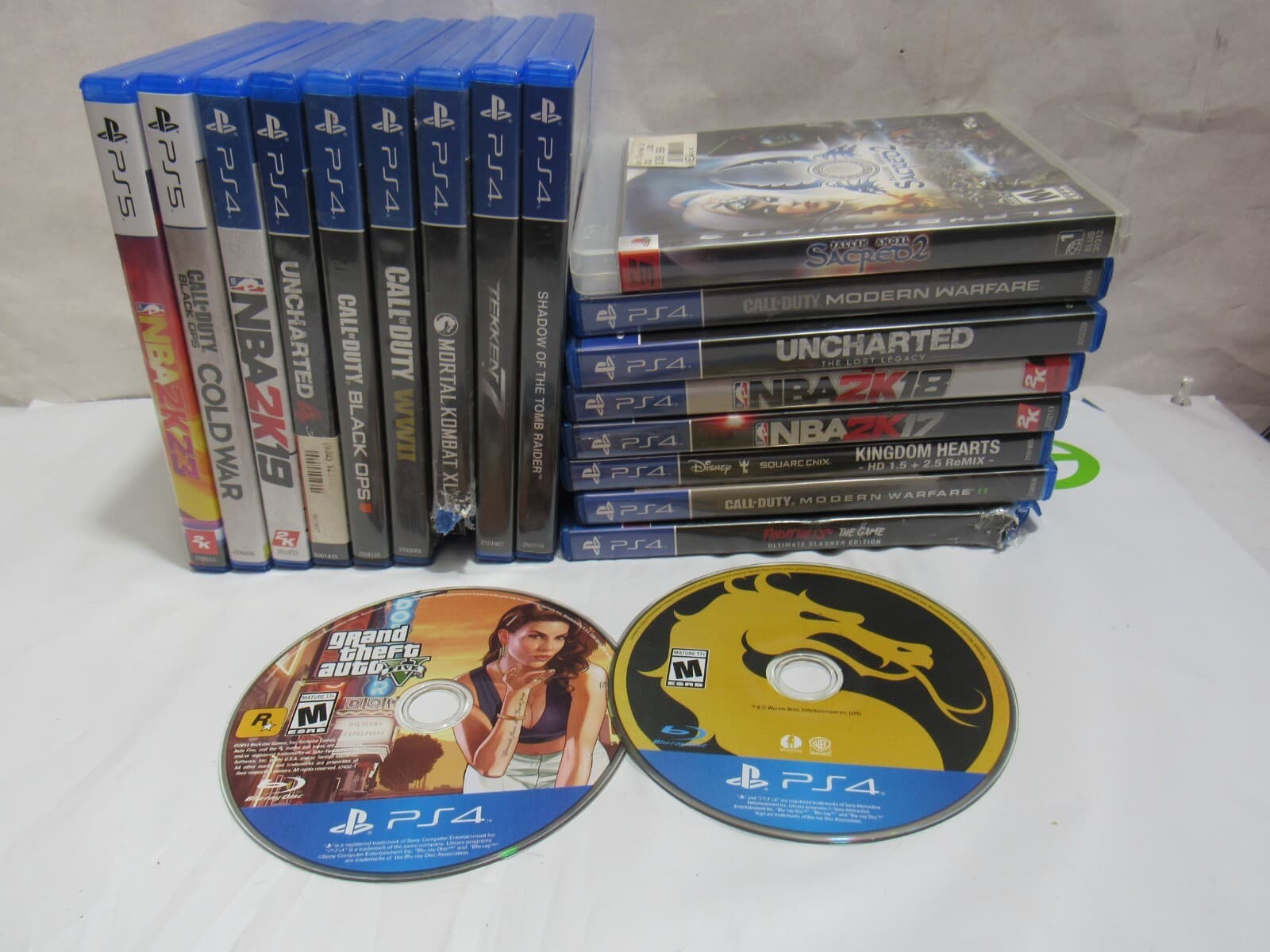 19 - PS3 PS4 and PS5 Games Lot Bundle K52M