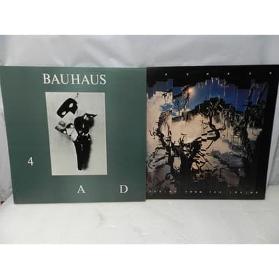 Bauhaus Album 4 AD Burning From The Inside Promotion LP Vinyl 1983 Org. (X53JJ)