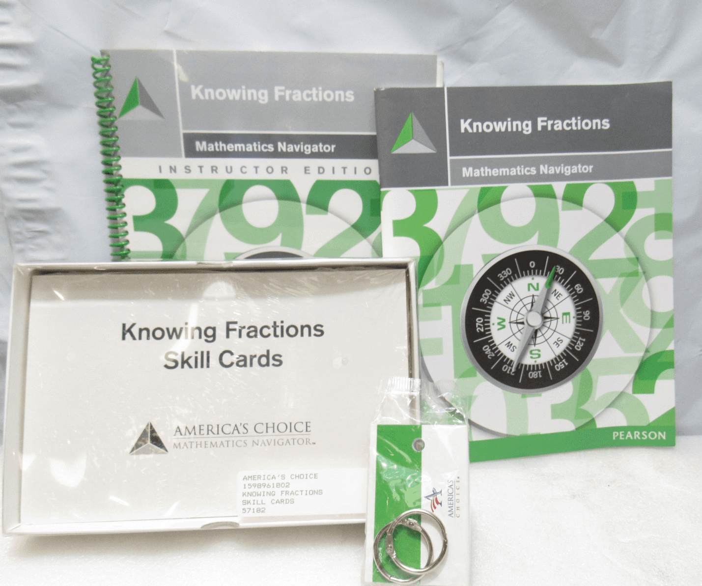 Mathematics Navigator: Understanding Fractions Teachers & student book Set F77J