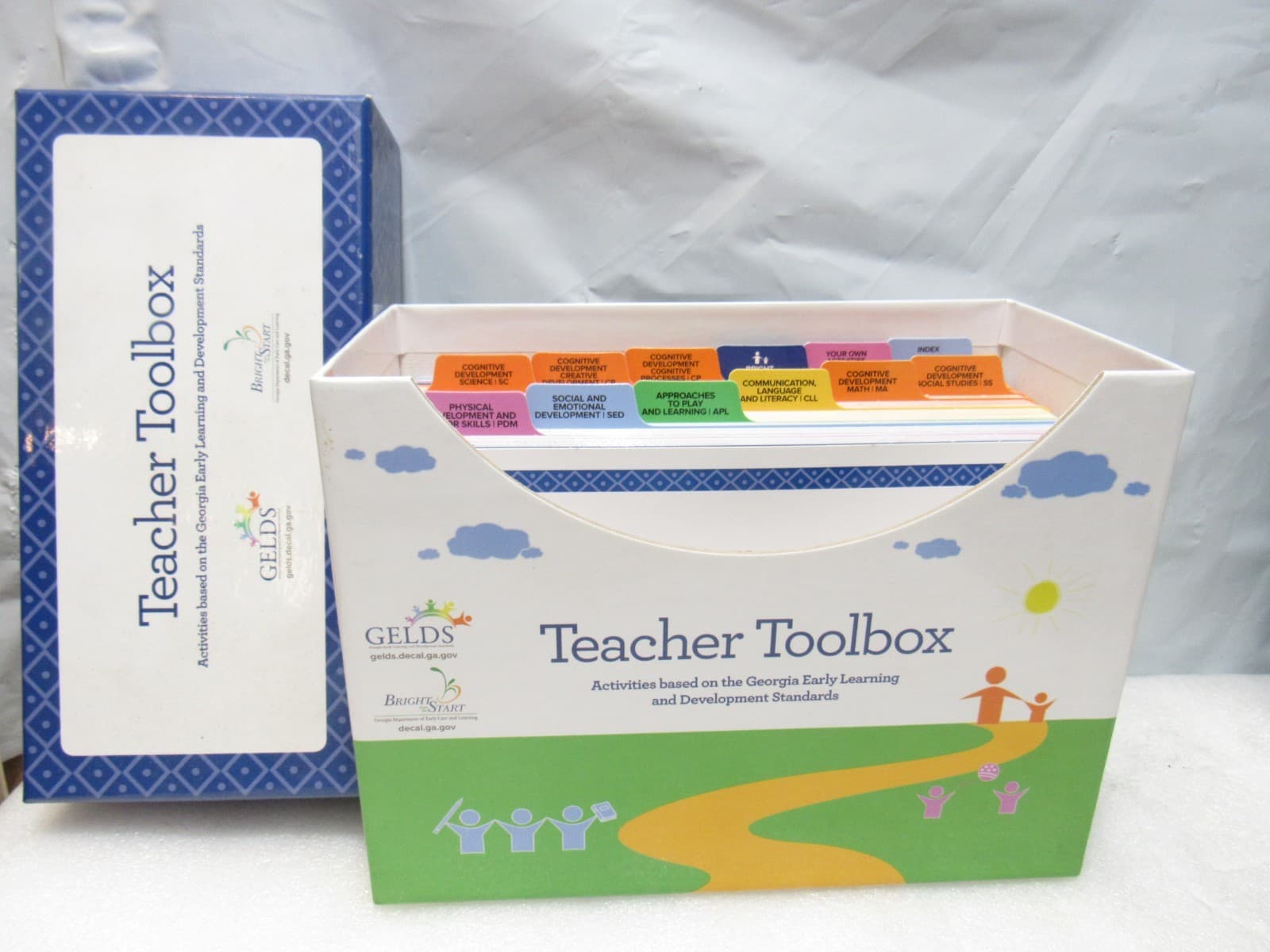 GELDS Teacher Toolbox Activity Cards Pack 48-60 Mths GA Early Learning F78J