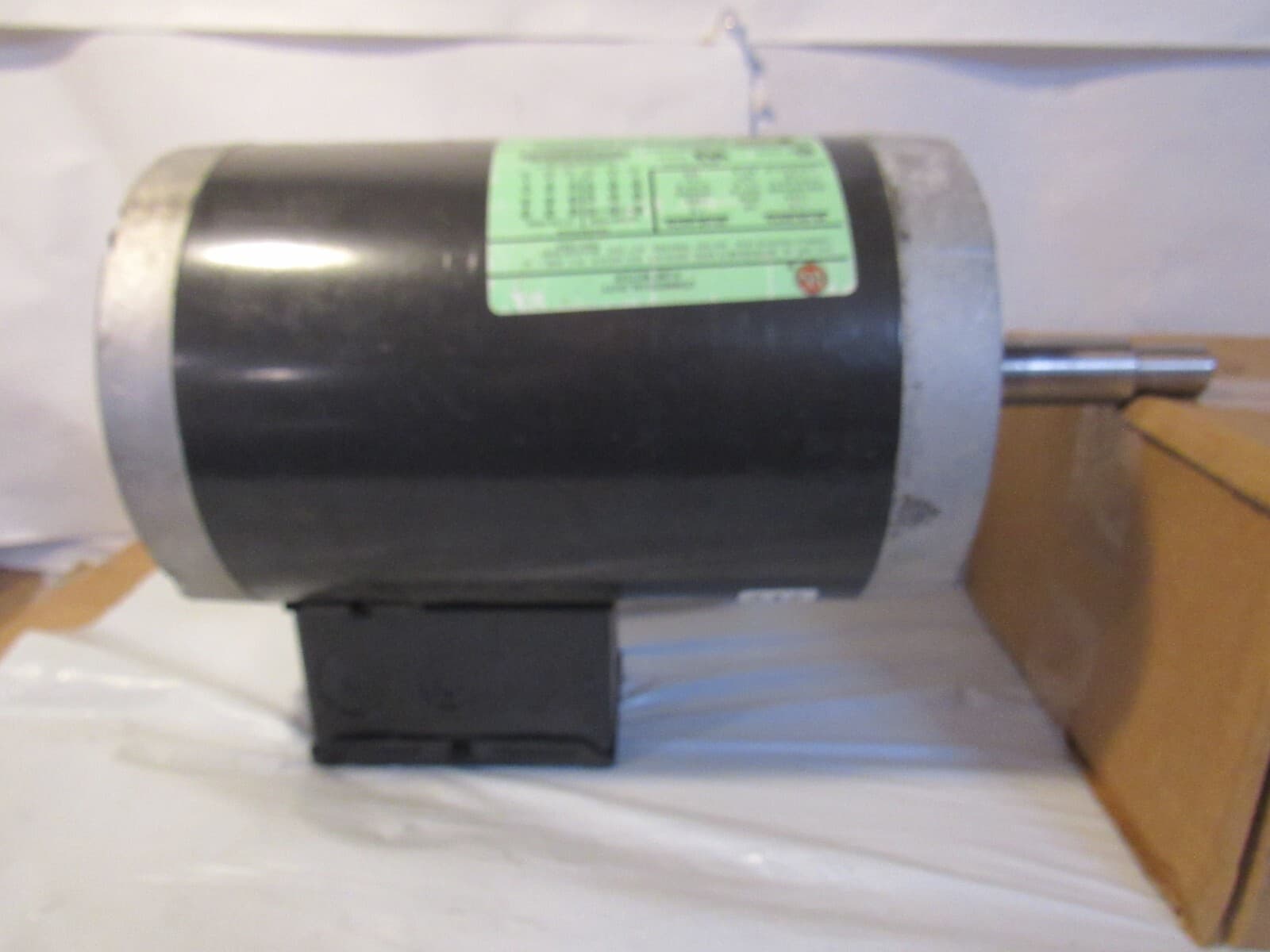 US Motors Jackson 06105-004-69-11 Motor, 3Ph 1 Hp P/W, Nidec W9K
