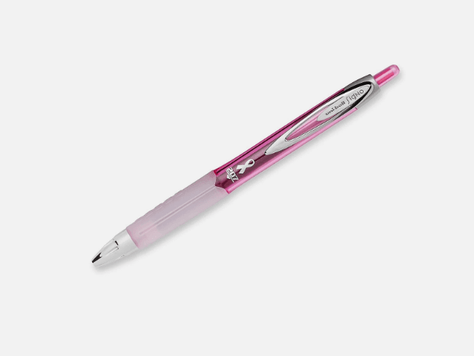 Uni-Ball 207 Gel Pens City of Hope Pink Medium 0.7mm Pens Black Ink 35ct. E4K