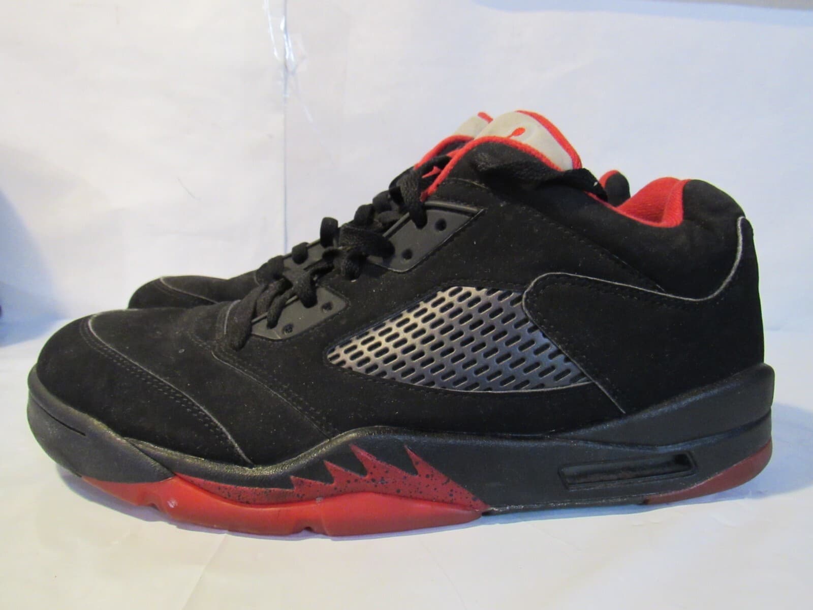 Nike Air Jordan 5 Retro Low Alternate 90 Black Men's Shoes Size 10.5 Z96K