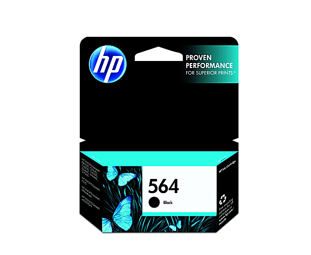 HP 564 Black Ink Cartridge, CB316WN Exp. Sept. 2023 E26K