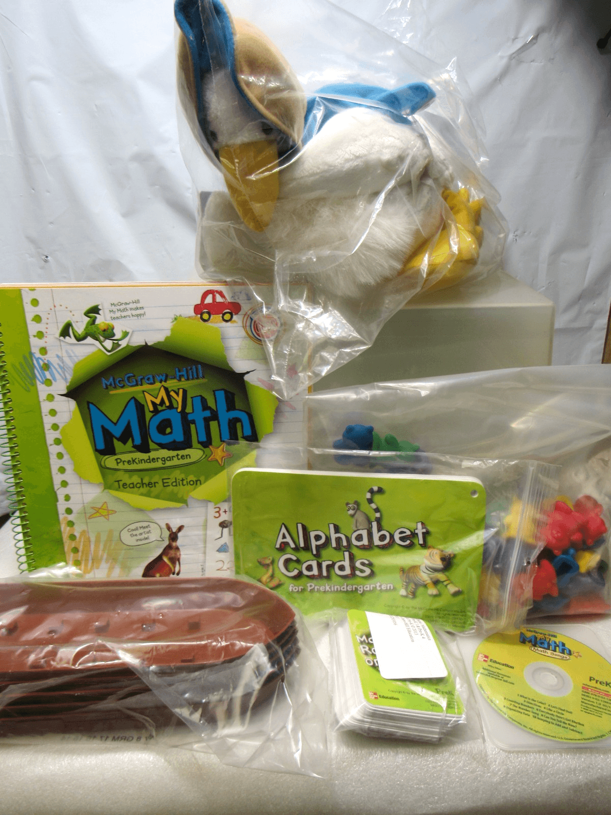 McGraw-Hill My Math, Grade PK, Teacher Edition Manipulatives Kit 2012 (W8J)