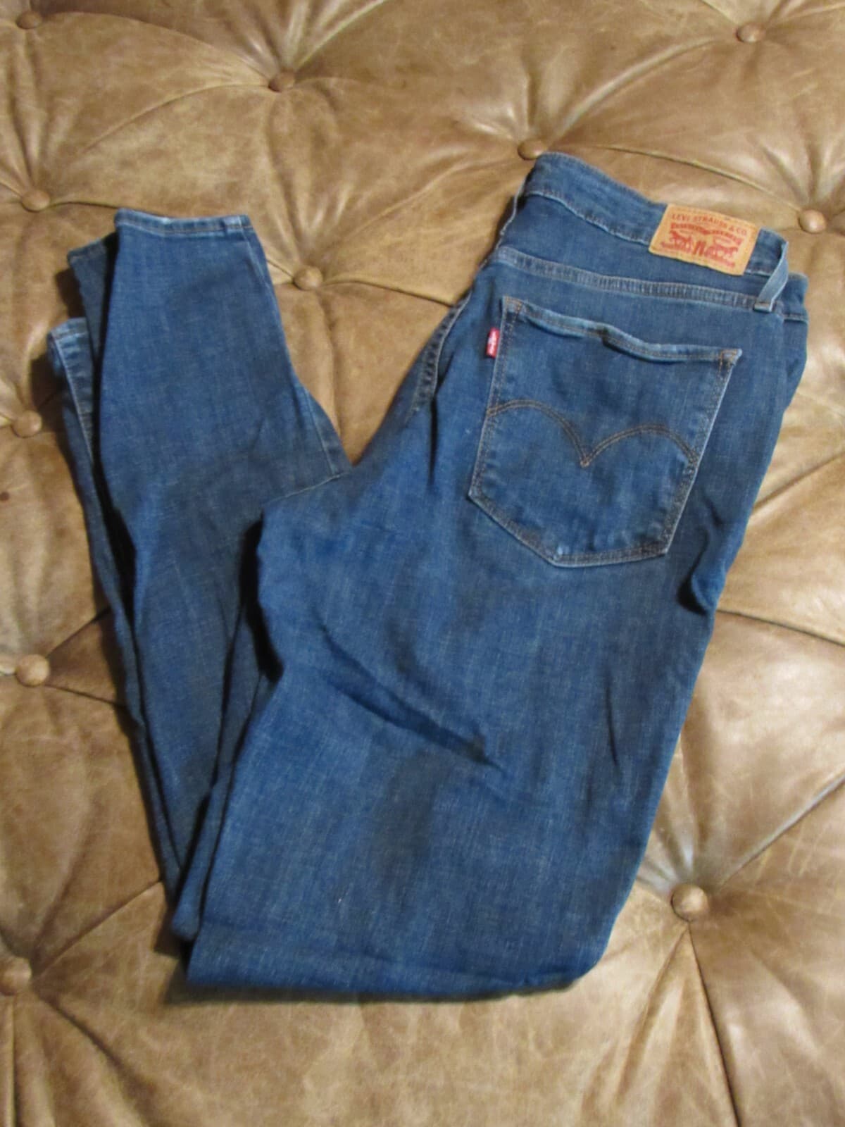 Levi’s 721 High Rise Skinny Jeans Stretch Women’s Size 31x30 (Q22M)
