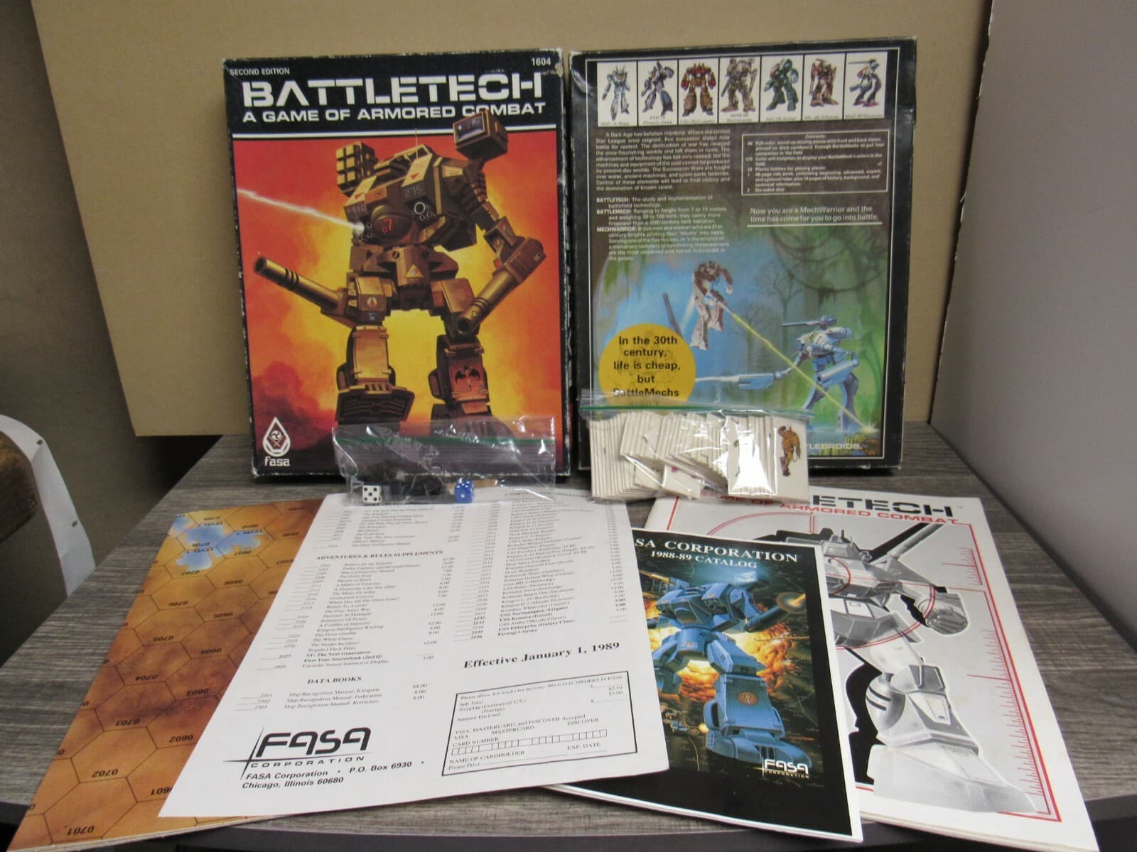 1994 Battletech 2nd Edition 1604 A Game Of Armored Combat