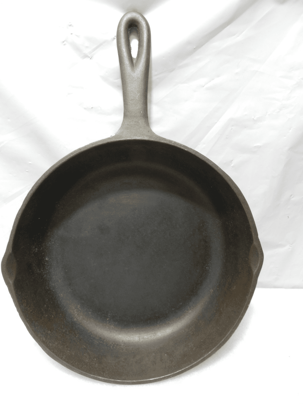 Vintage BSR Century Series Size # 7 (7T) Cast Iron Skillet Sits Flat 60's I27S
