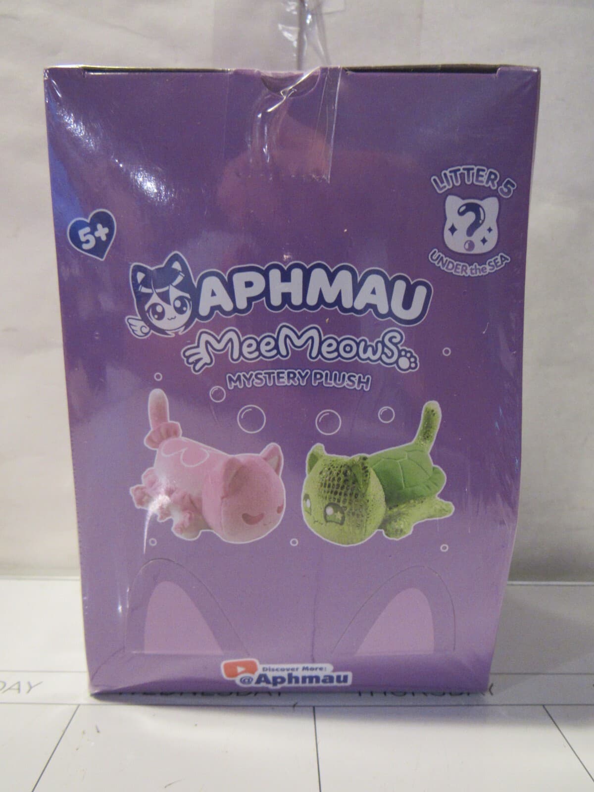 Aphmau MeeMeows Litter 5 Under the Sea 6 inch Mystery Plush Sealed E86K