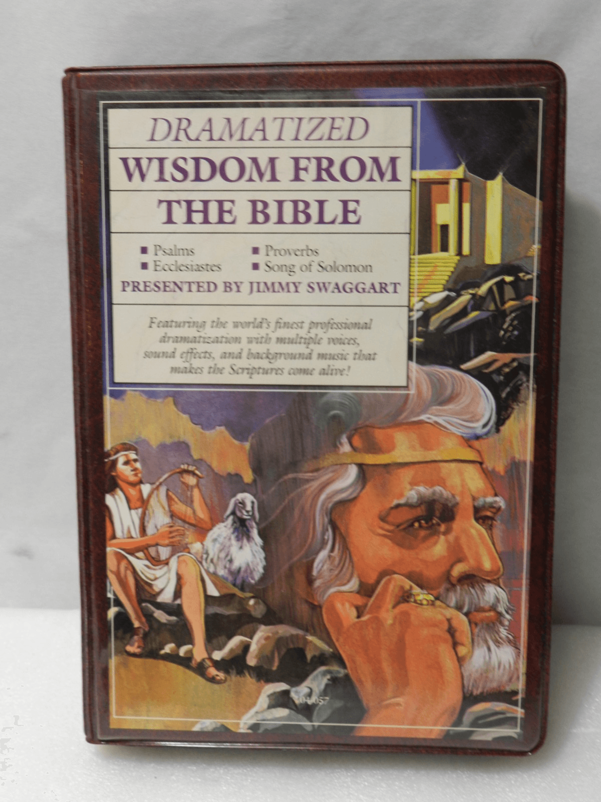 Jimmy Swaggart Dramatized Wisdom From The Bible 6 Audio Cassette Tapes 1986 E21J