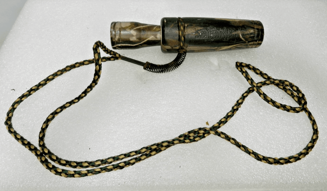 Vintage Knight & Hale EZ Grunter Plus Deer Call Camouflage Hunting Outdoors L91S
