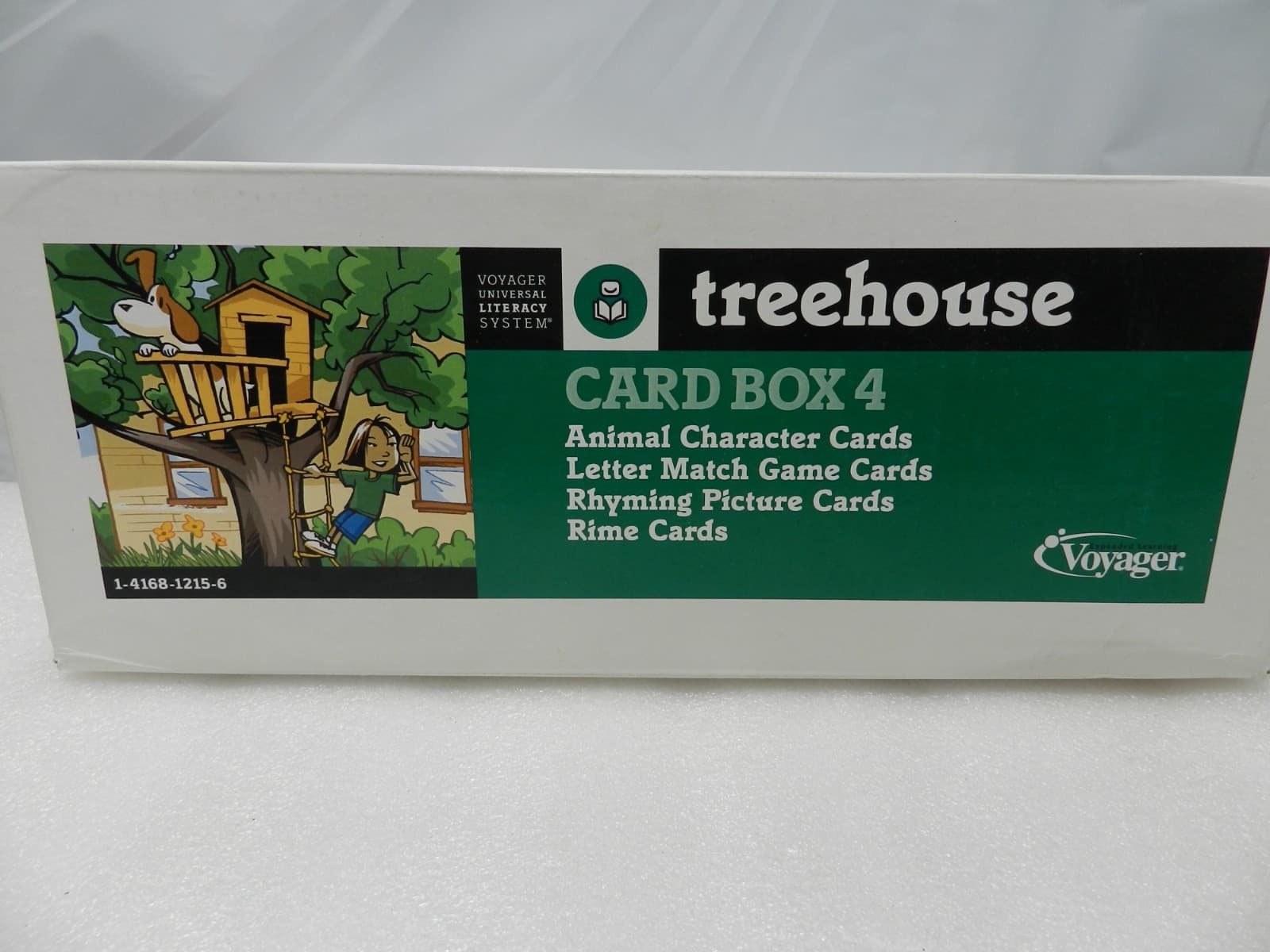Voyager treehouse Universal Literacy System Card Box #4 (E27J)