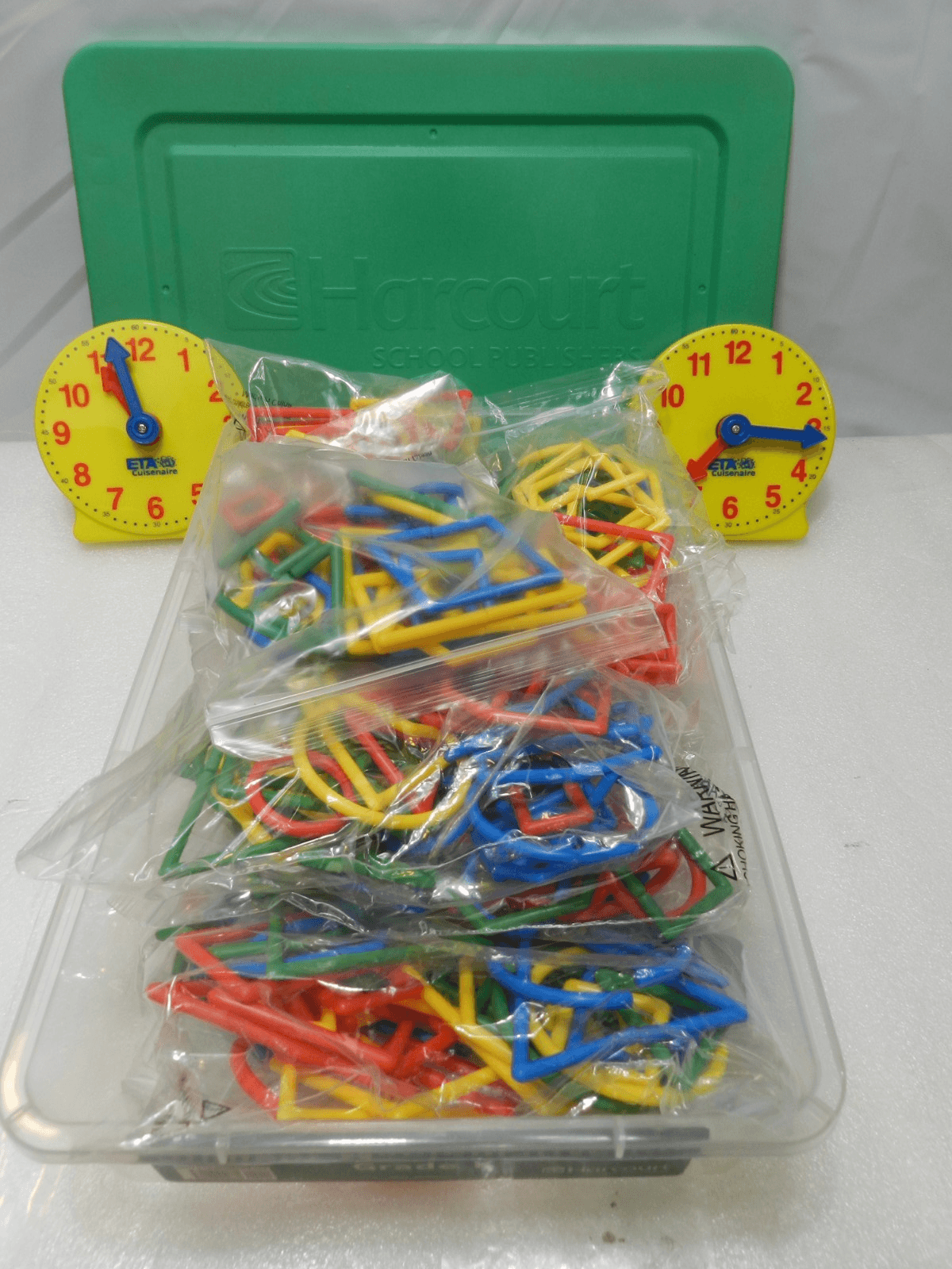 Harcourt Math: Student Manipulative Kit Grade K Home School (E31J)