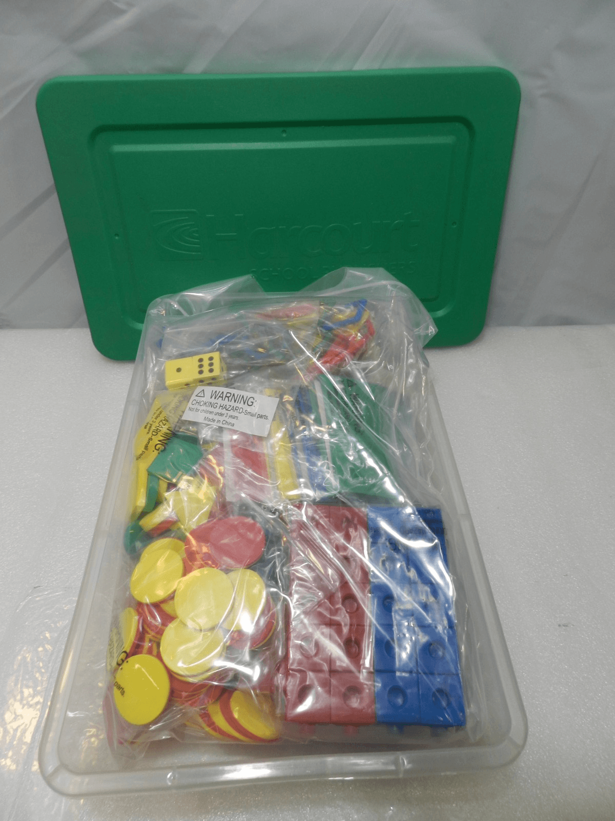 Harcourt Math: Student Manipulative Kit Grade K Home School (E30J)