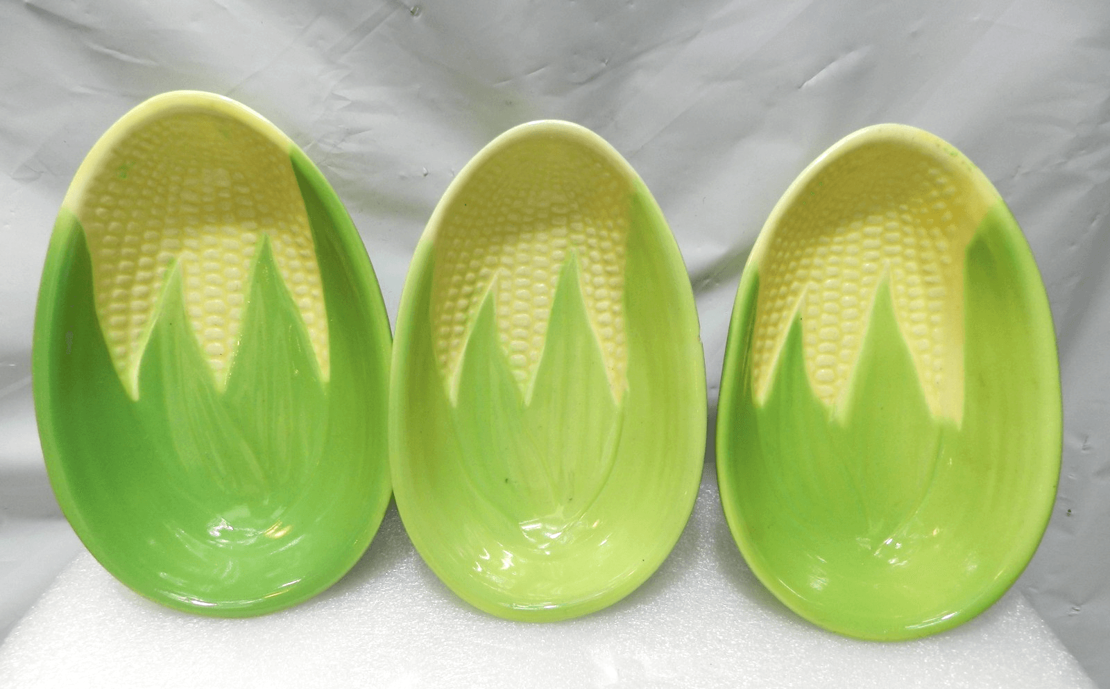 3 Terrace Ceramics Oval Corn Serving Dish Bowl 227 USA Cottage Vintage I51S