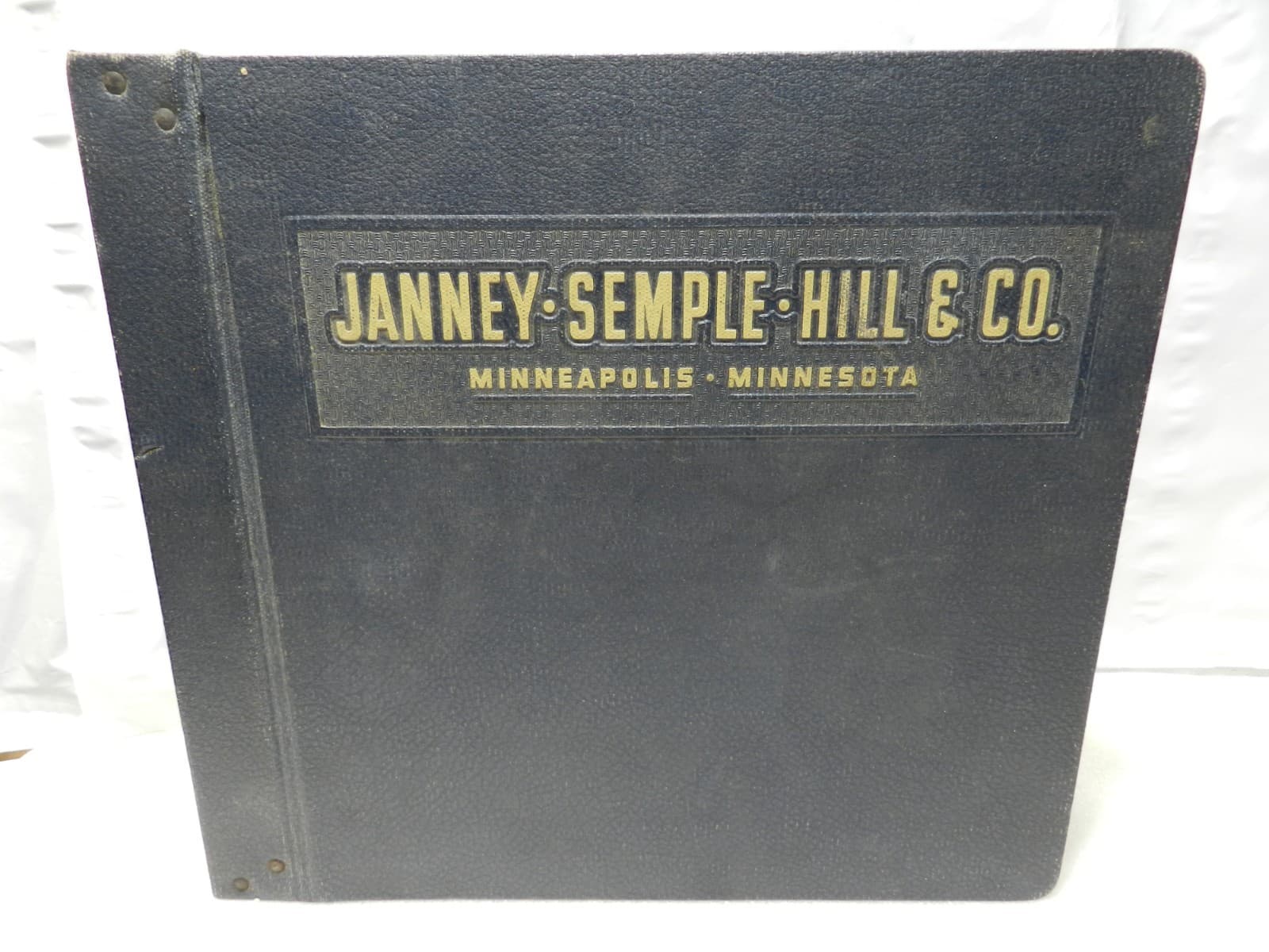 1949 Janney Semple Hill Minneapolis MN General Catalog Double Lok Binder A17JJ