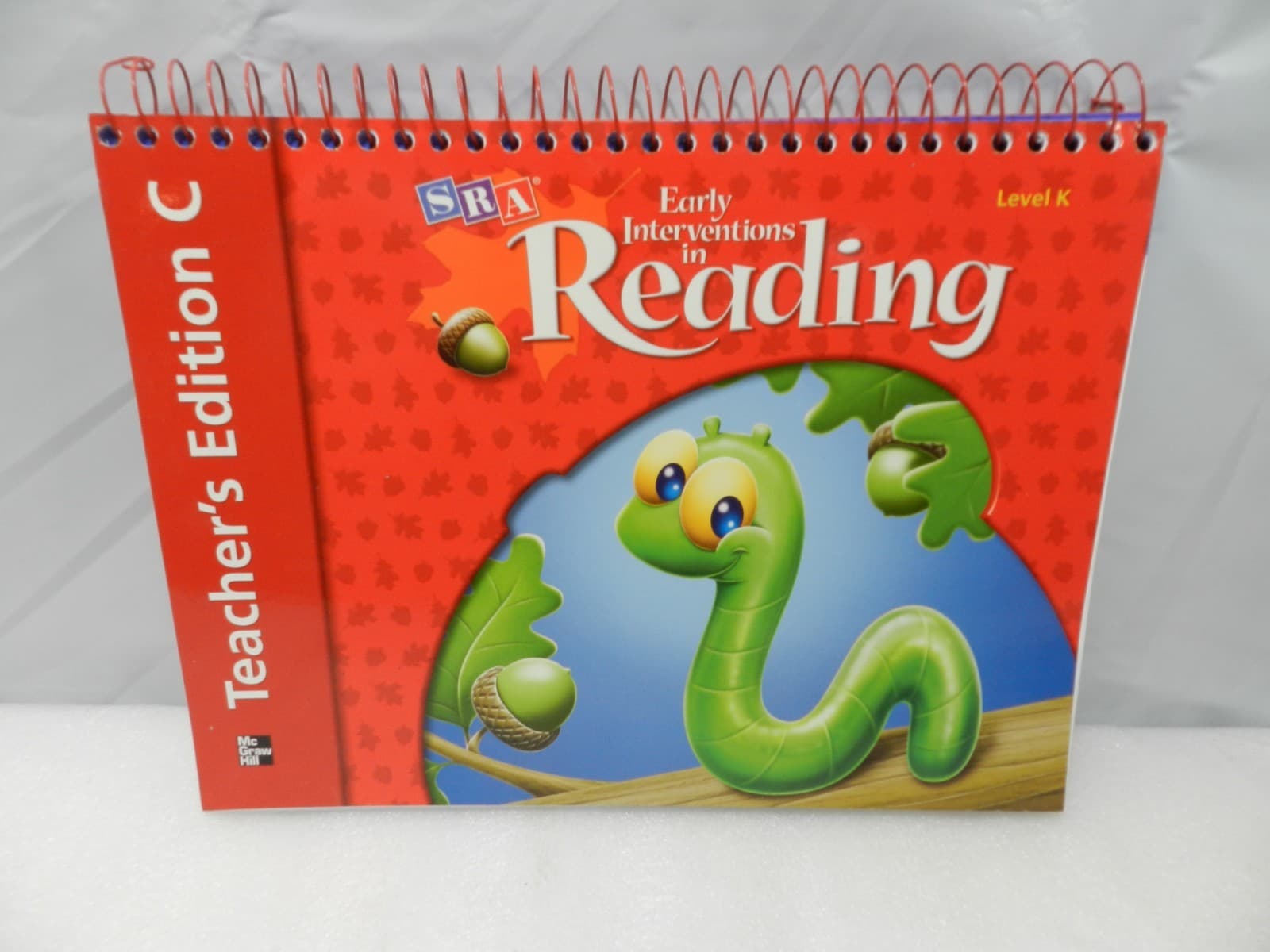 McGraw Hill SRA Early Interventions in Reading Teacher's Edition C Level K E35J