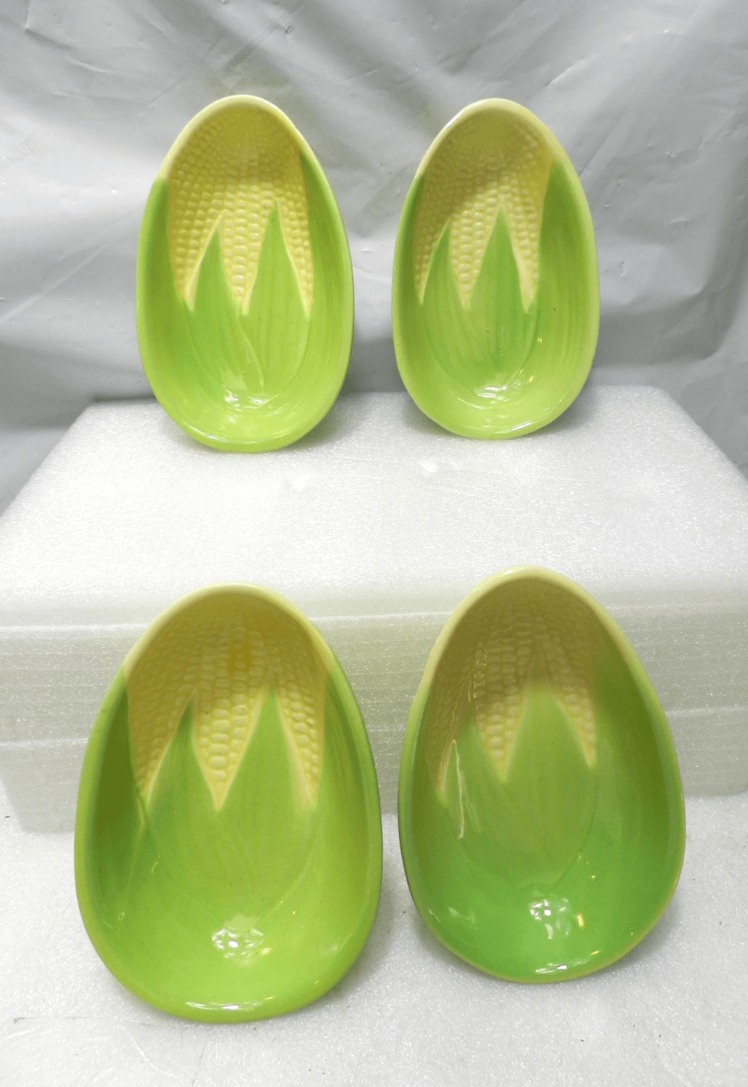4 Terrace Ceramics Oval Corn Serving Dish Bowl 227 USA Cottage Vintage I50S