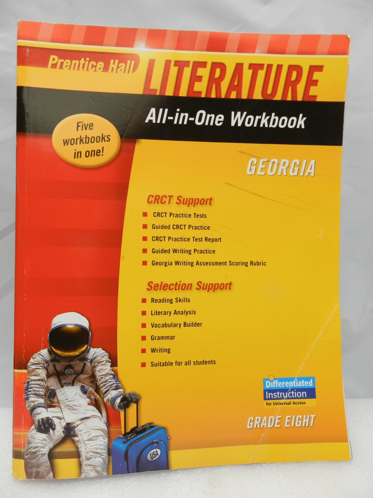 Prentice Hall Literature 2008 All in One Workbook Grade 8 Georgia (E40J)